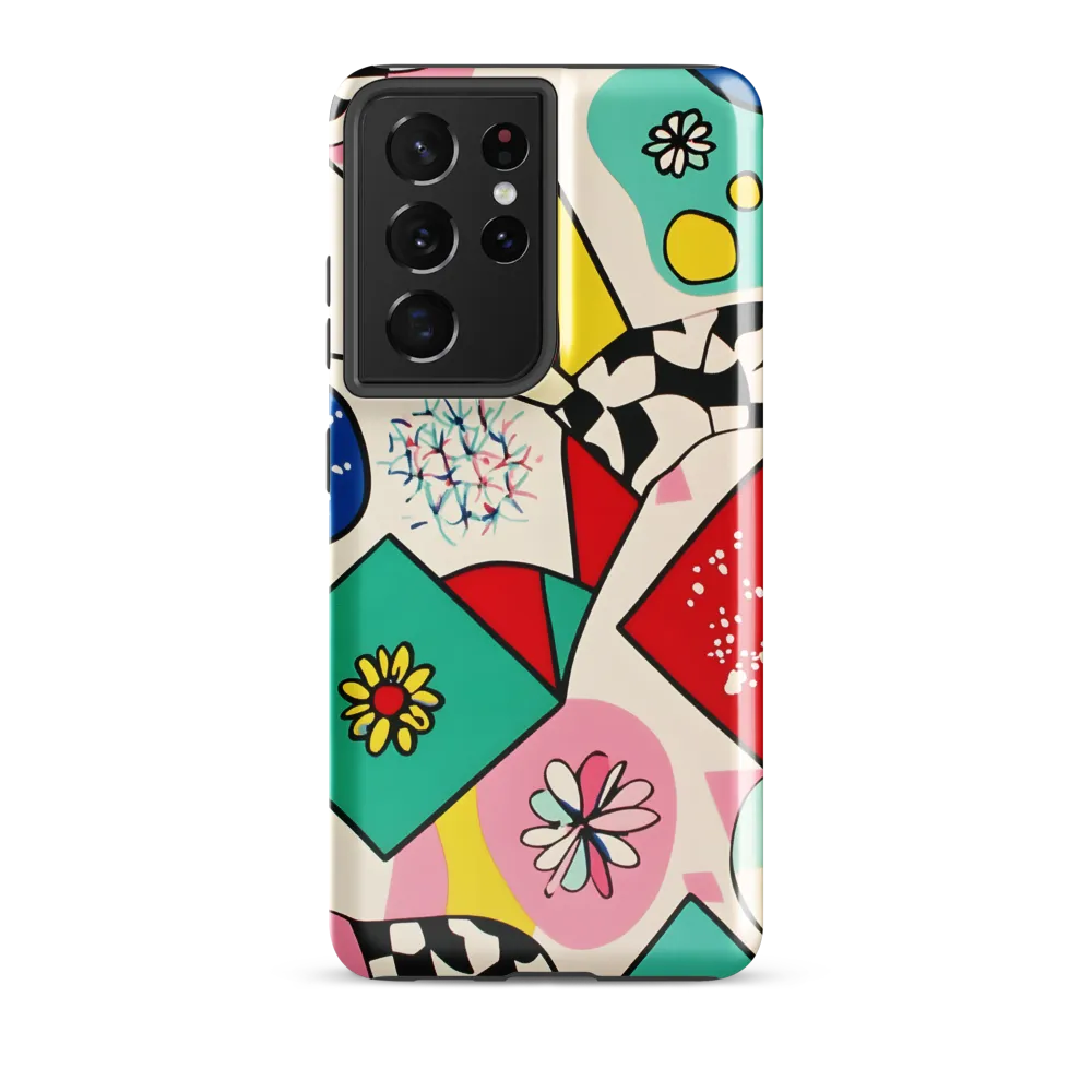 Joyful Geometry: A Playful Dance of Shapes and Colors