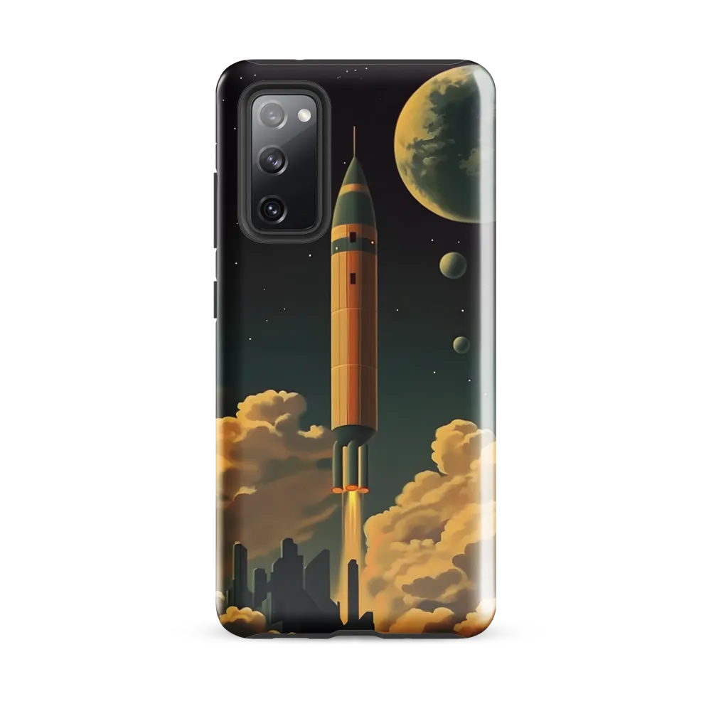 Journey Through the Cosmic Frontier | Phone Case |  S20 FE | Tough Case | Glossy