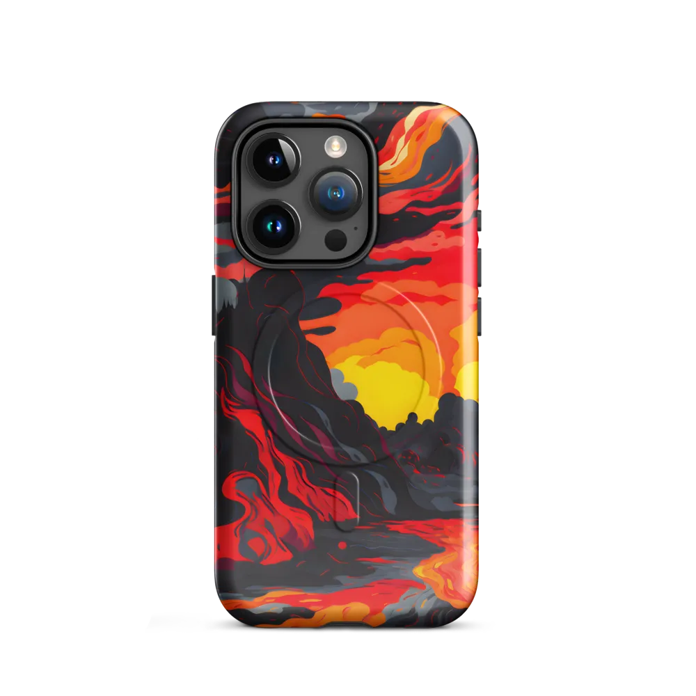 Eruption of Colors | Phone Case |  15 Pro | MagSafe® Tough Case | Glossy