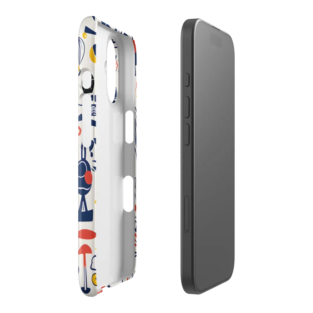 Dynamic Patterns of Play | Phone Case |  16 | Snap Case | Glossy