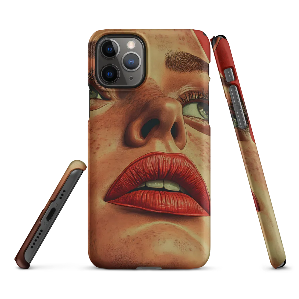Red Intensity: A Portrait of Elegance