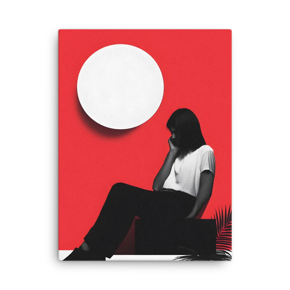 Contemplation in Red