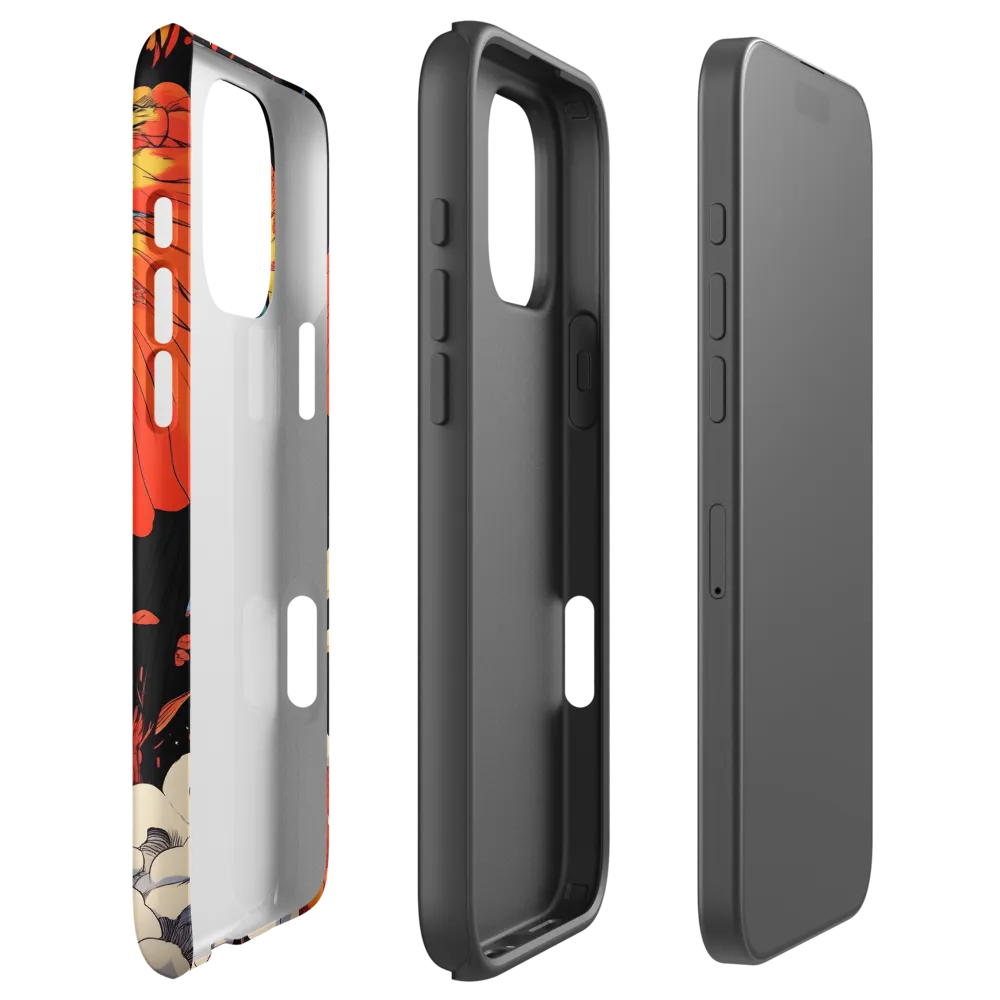 Majesty of the Floral Elephant | Phone Case |  16 Pro Max | Tough Case | Matte