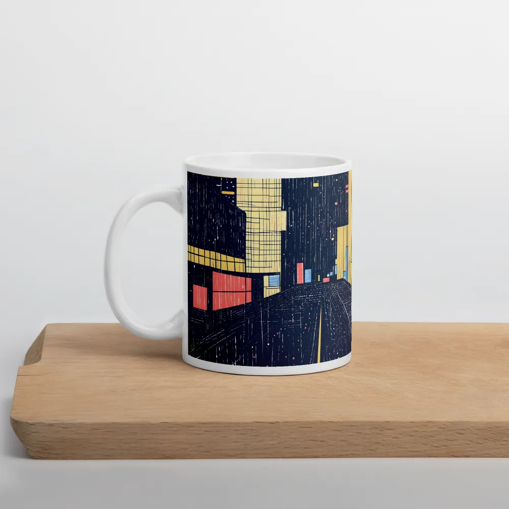 Urban Solitude: A Minimalist Perspective | Mug with White inside | 11 oz