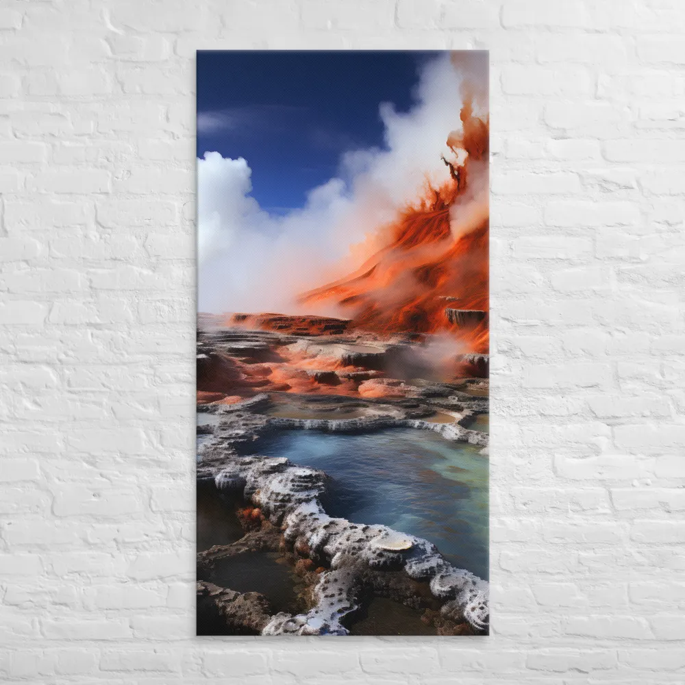 Nature's Fury: The Volcano's Expression