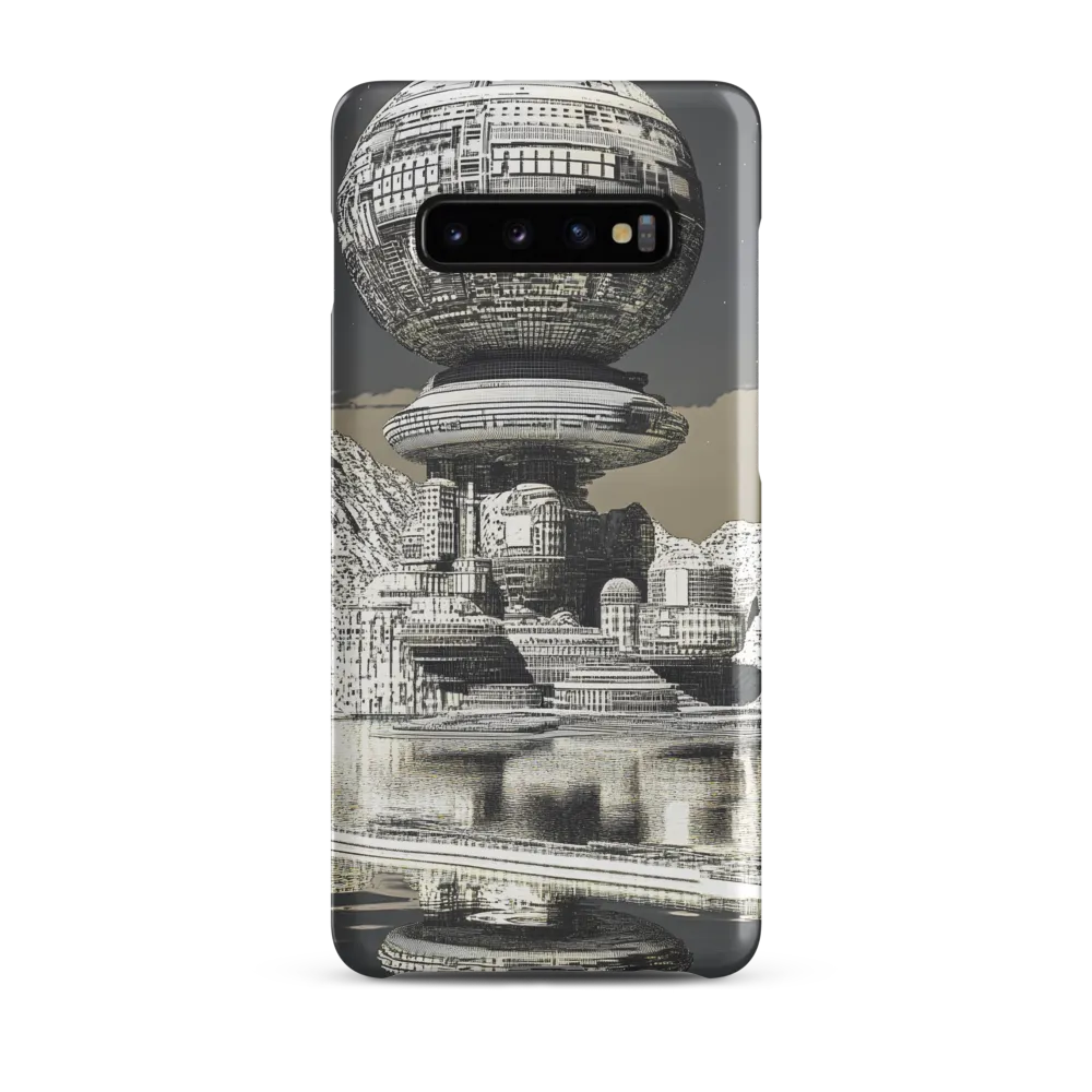 Reflections of a Futuristic Dreamscape | Phone Case |  S10 Plus | Snap Case | Matte
