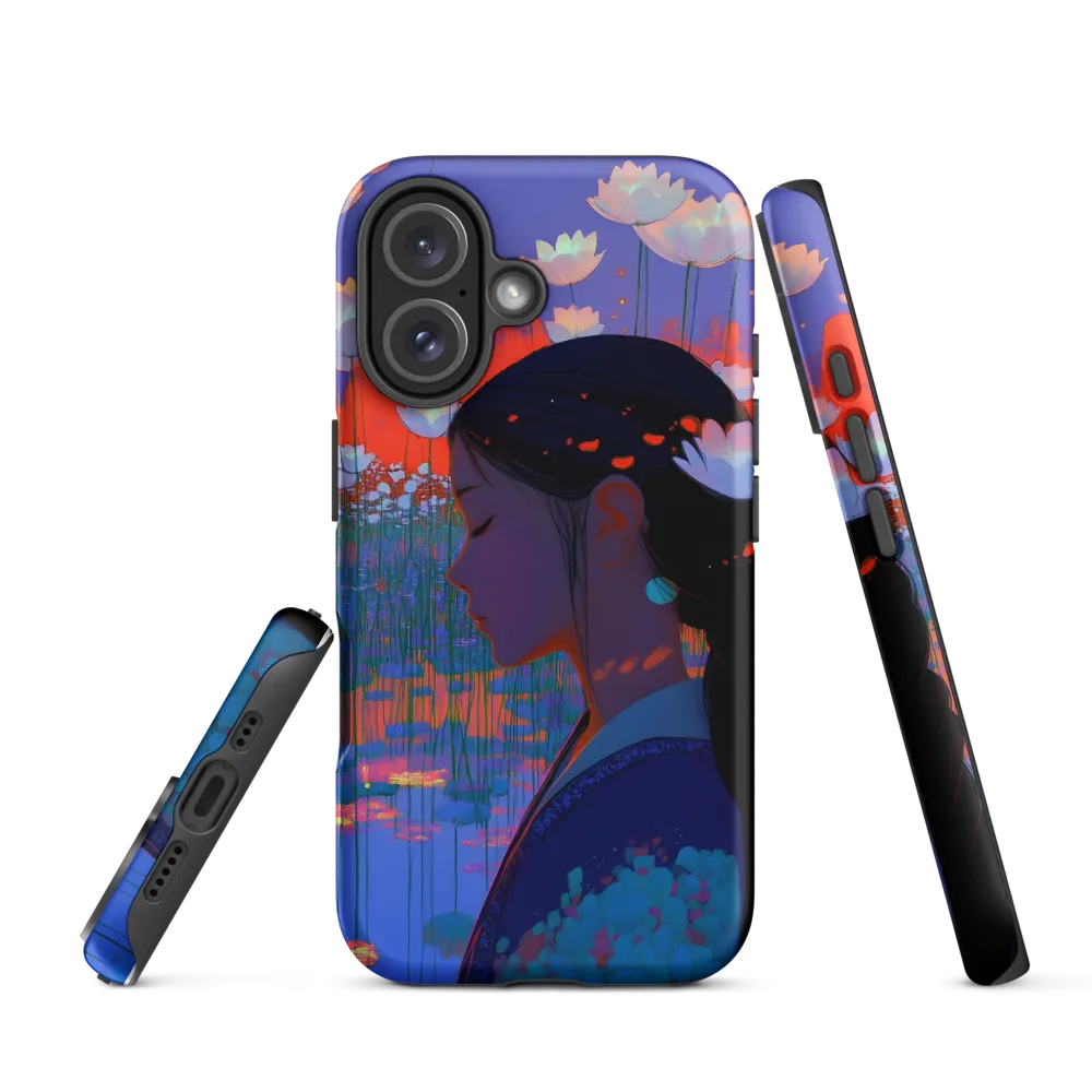 Serenity In Bloom | Phone Case |  16 | Tough Case | Matte