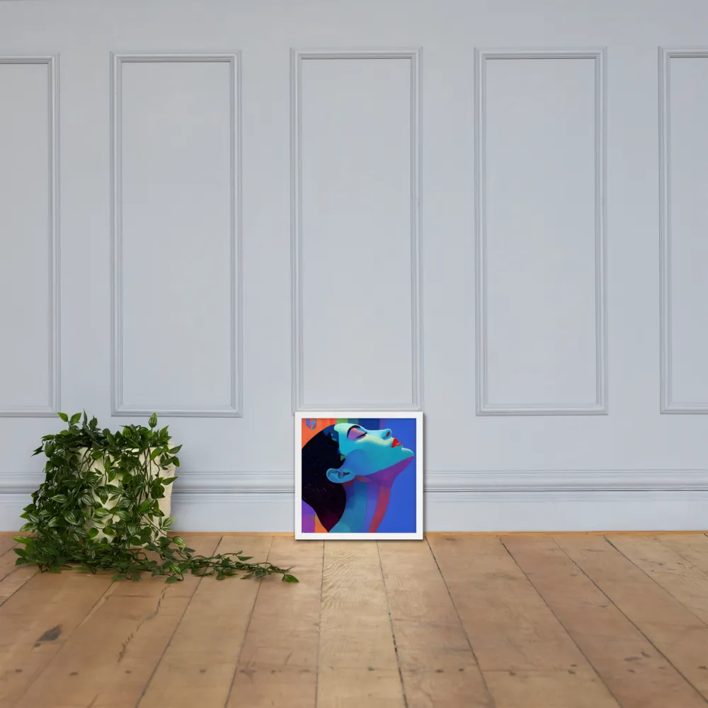 Ethereal Reverie | Poster with White Frame | 14″×14″