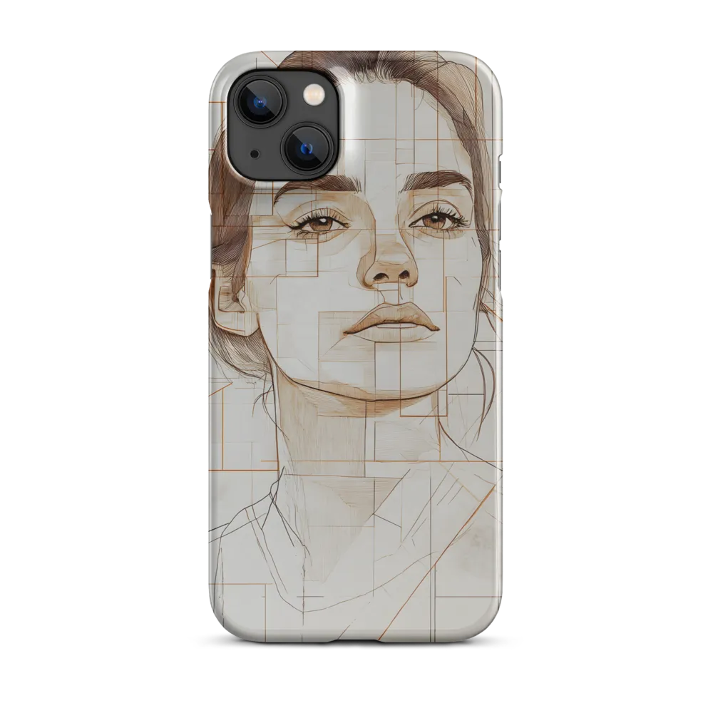 Fractured Reflection | Phone Case |  14 Plus | Snap Case | Glossy