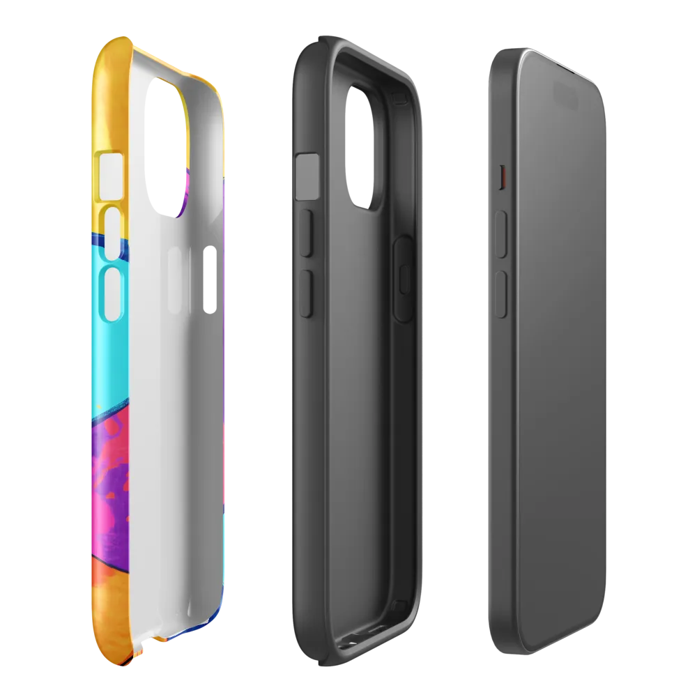 Playful Cubes in Vibrant Harmony | Phone Case |  15 | Tough Case | Glossy