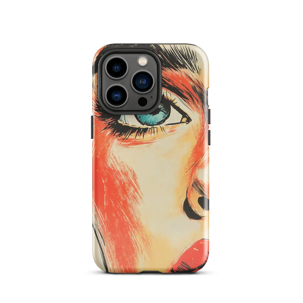 Intense Gaze: A Pop Art Portrait