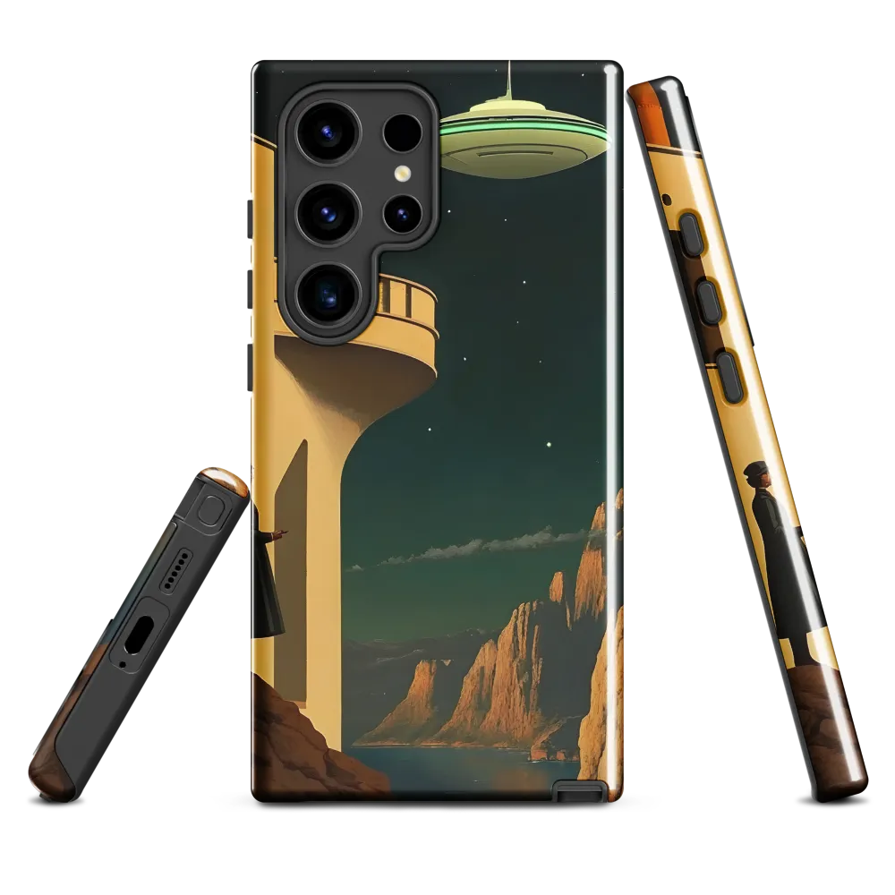 Encountering the Unknown | Phone Case |  S24 Ultra | Tough Case | Glossy