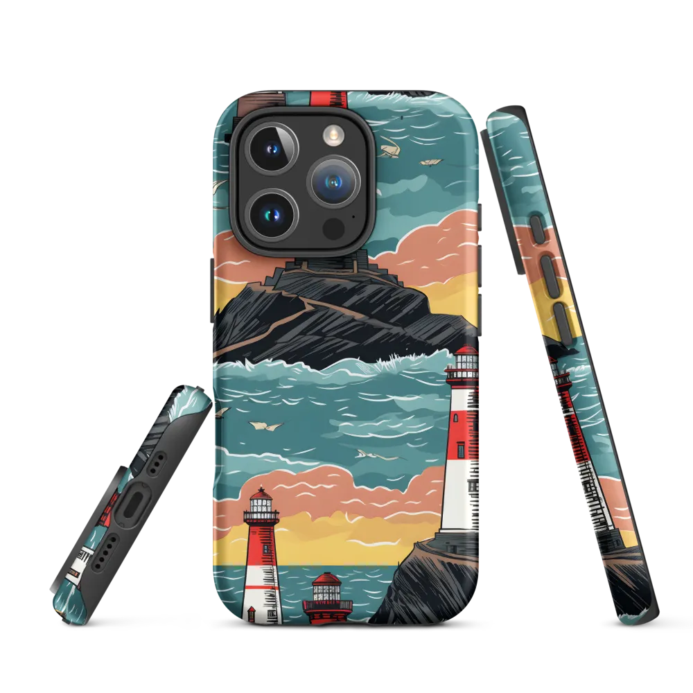 Lighthouses in a Whimsical Ocean
