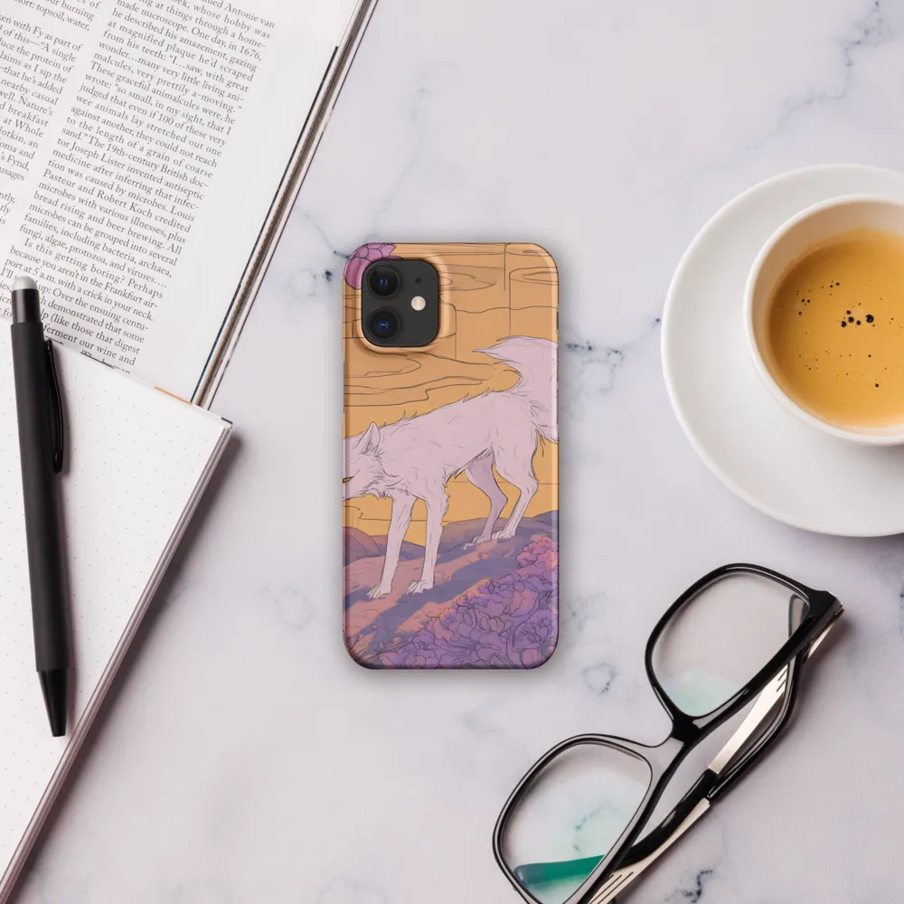 Whispers of the Violet Dawn | Phone Case |  12 Mini | Snap Case | Matte