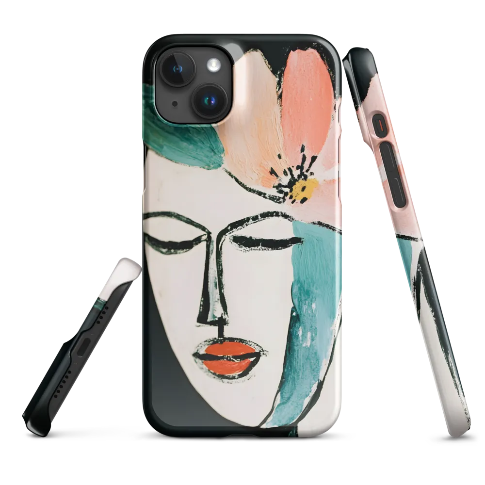 Elegance in Bloom | Phone Case |  15 Plus | Snap Case | Glossy