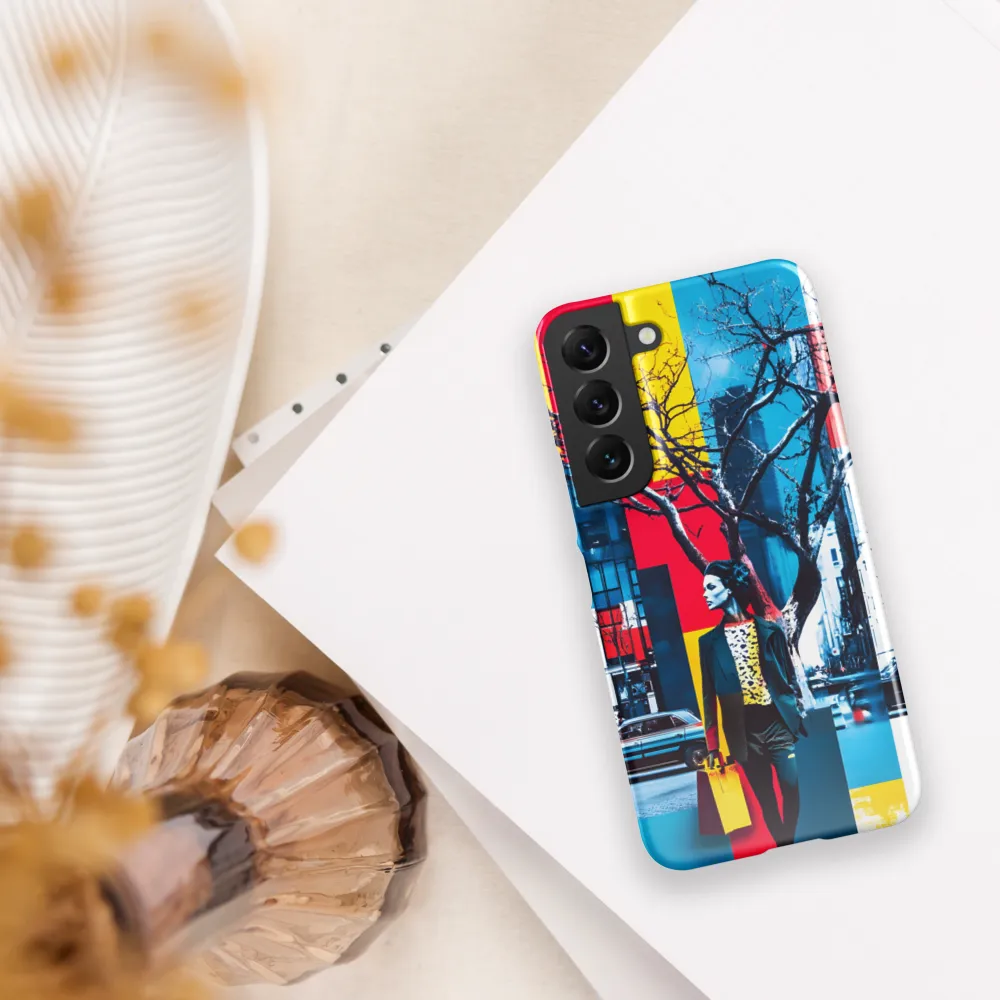 Urban Elegance | Phone Case |  S22 | Snap Case | Glossy