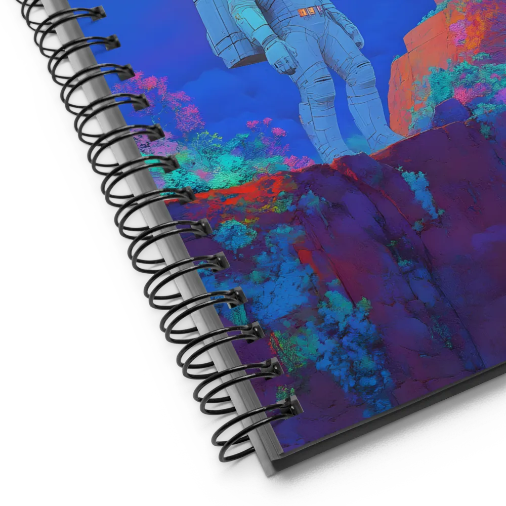 Interstellar Reflections | Spiral Notebook