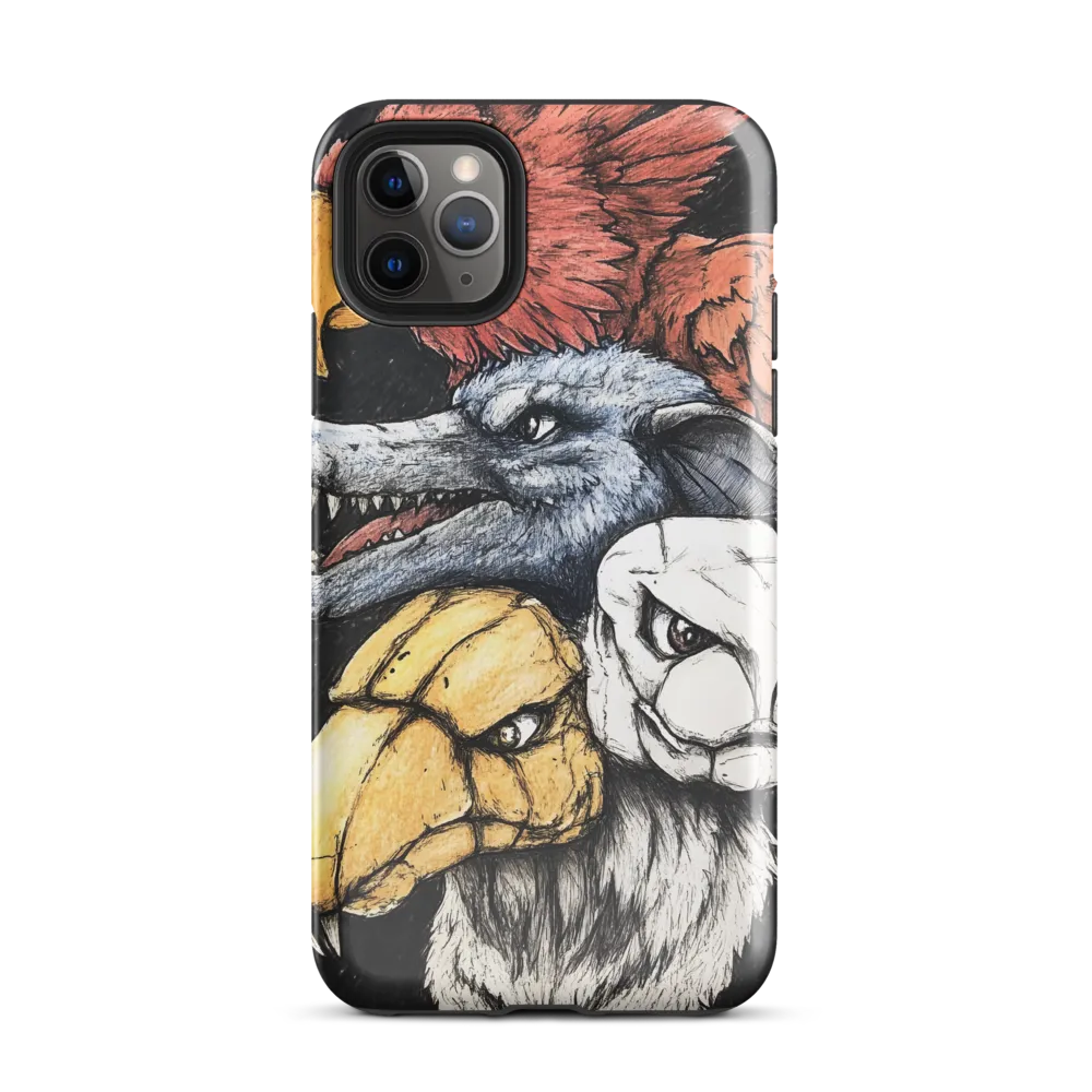 Mythical Beasts in Harmony | Phone Case |  11 Pro Max | Tough Case | Glossy