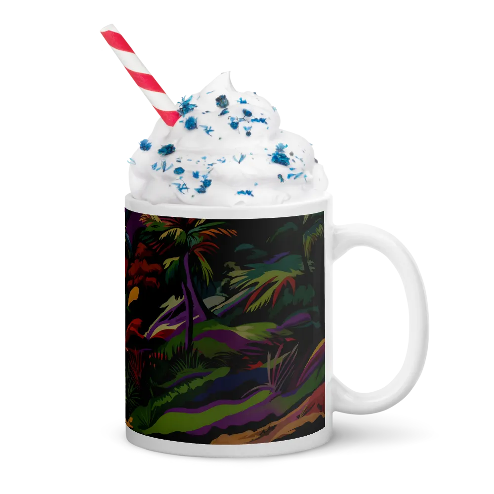 Tropical Sunset Escape | Mugs | Multiple Sizes & Colors