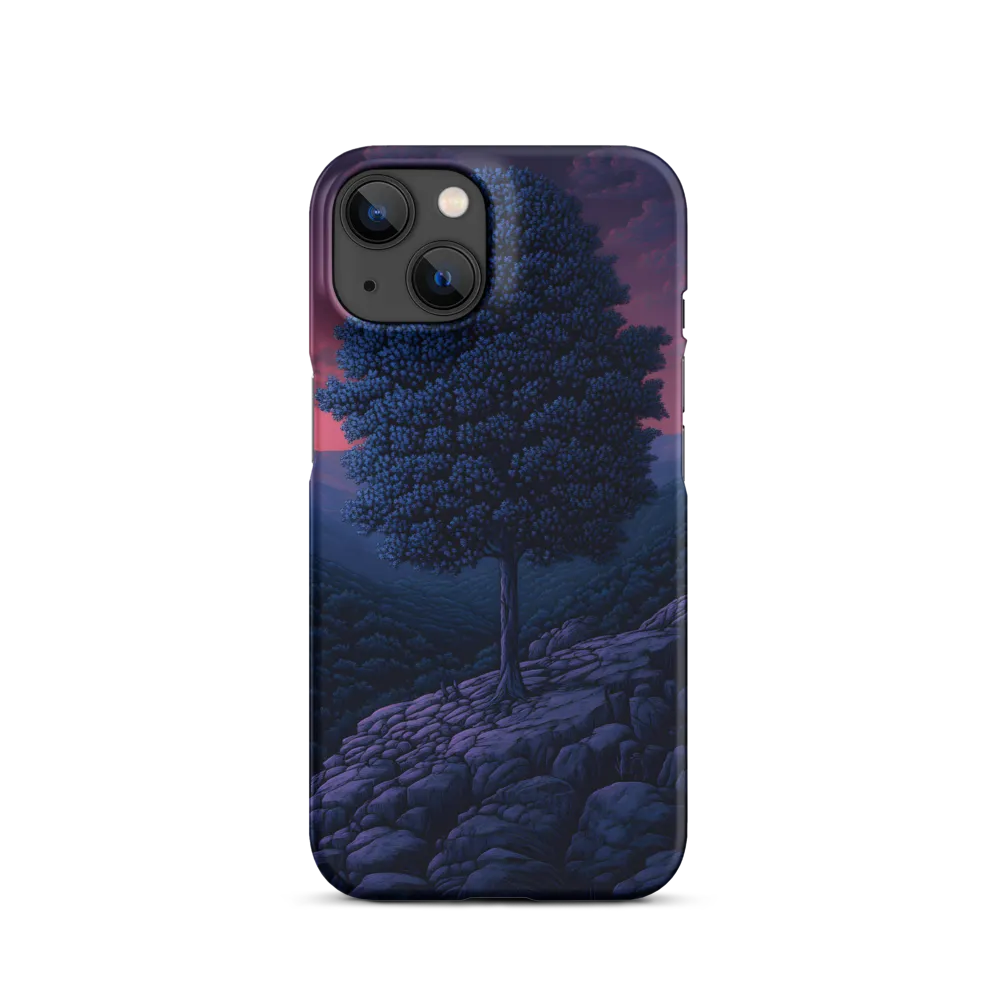 Solitary Sentinel: A Tree at Dusk