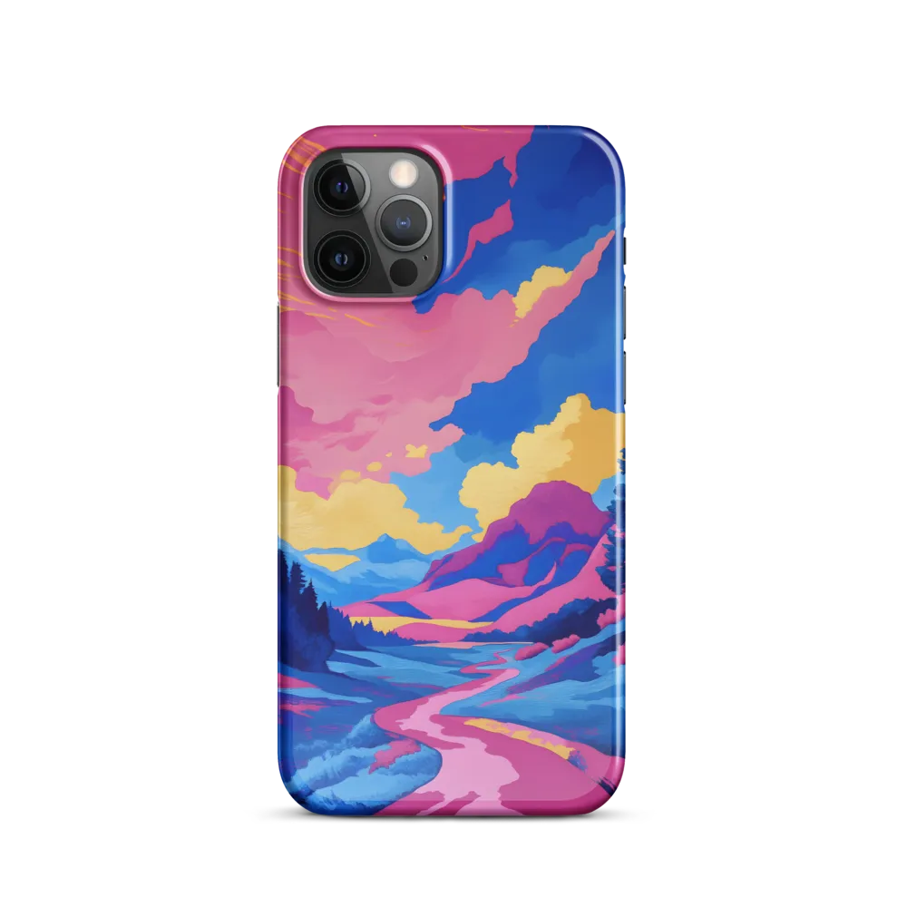Dreamscape: The Serene River | Phone Case |  12 Pro | Snap Case | Glossy