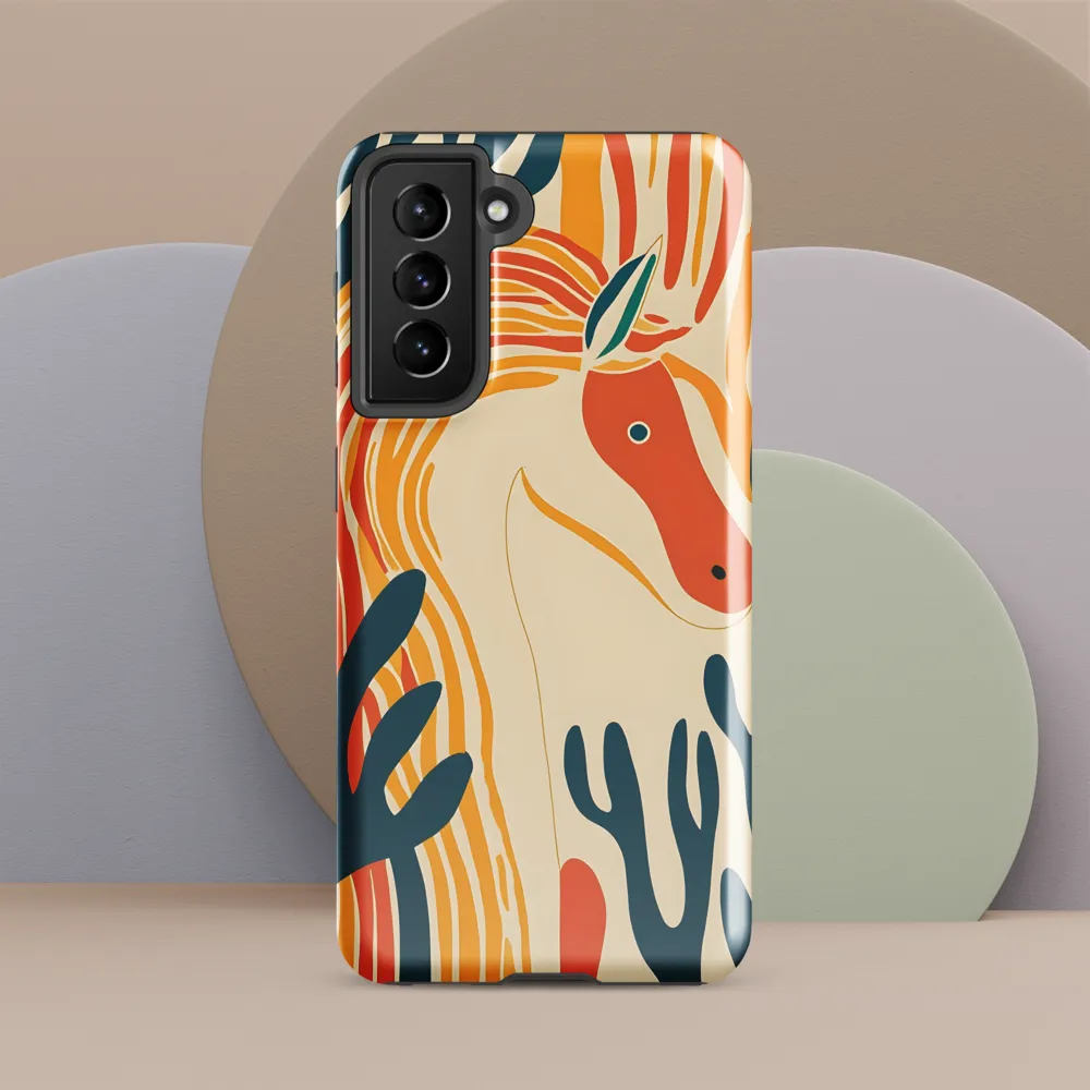 Whimsical Unicorn in a Lush Landscape
