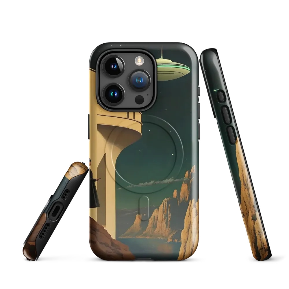 Encountering the Unknown | Phone Case |  15 Pro | MagSafe® Tough Case | Glossy