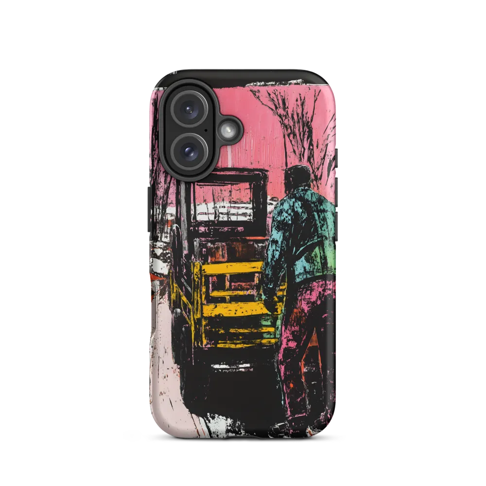 Resilience in Winter's Grip | Phone Case