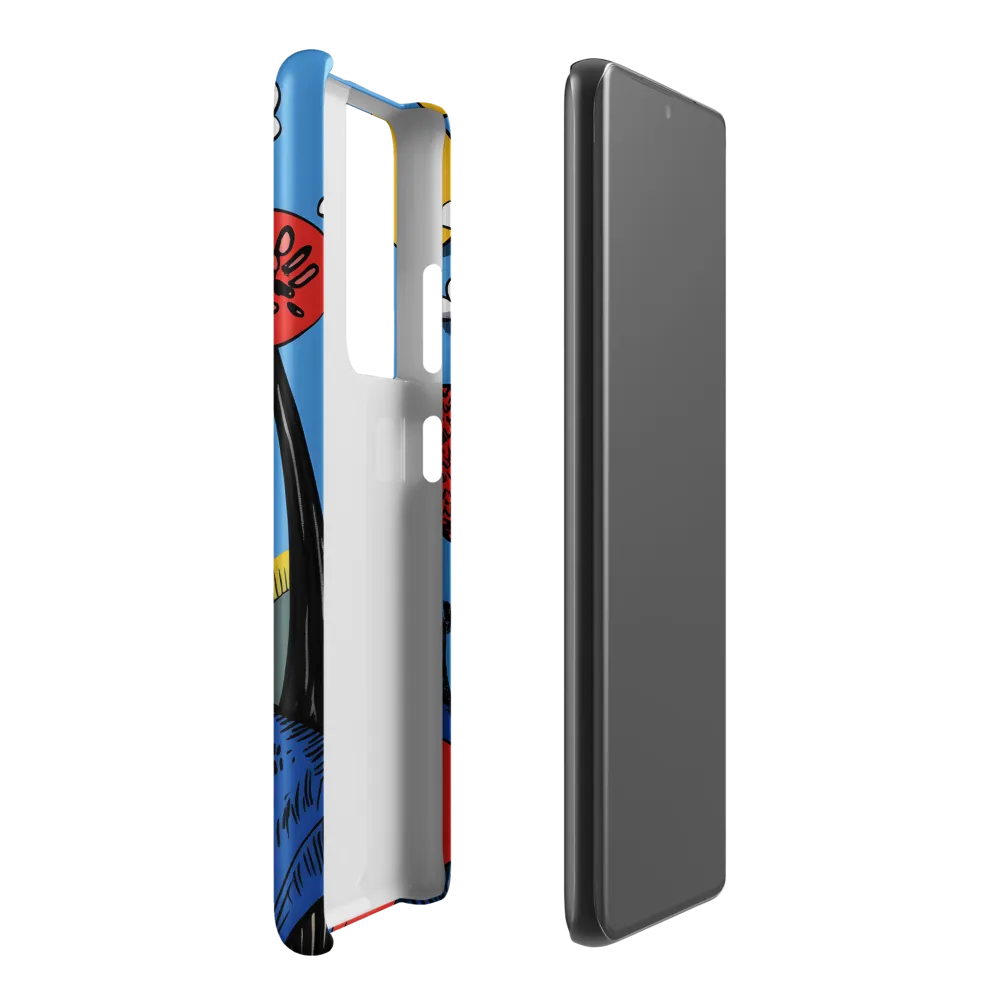 A Playful Journey Through Whimsical Woods | Phone Case |  S21 Ultra | Snap Case | Matte