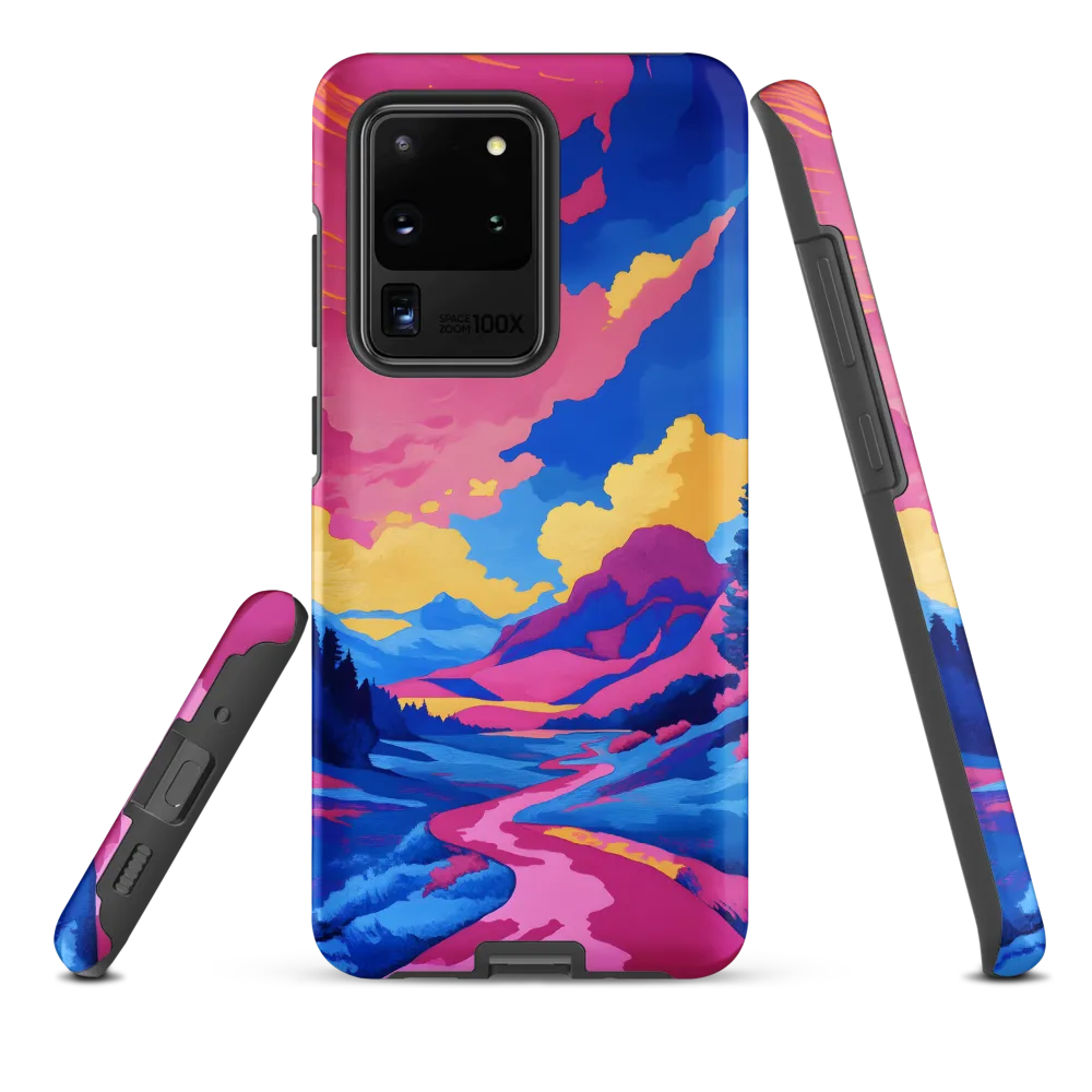 Dreamscape: The Serene River | Phone Case |  S20 Ultra | Tough Case | Matte