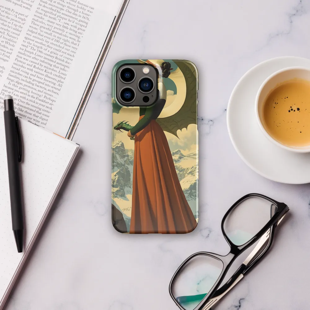 Mystic Harmony: The Dragon Keeper | Phone Case |  13 Pro Max | Snap Case | Glossy