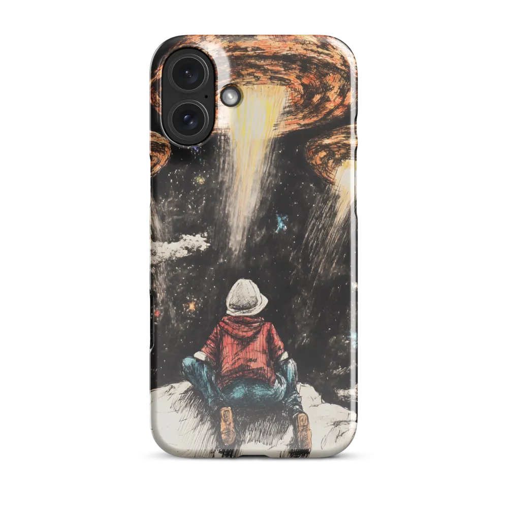 Gazing into the Unknown: A Child's Wonder in Space