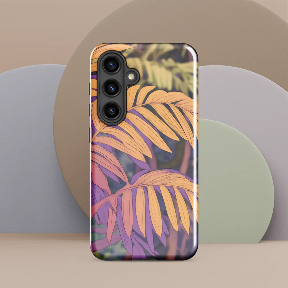 Harmonious Leaves in Digital Twilight