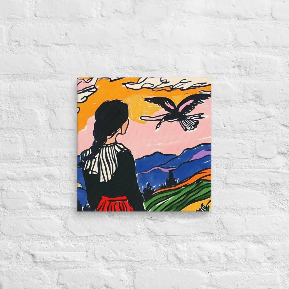 A Journey into Freedom | Canvas | 16″×16″