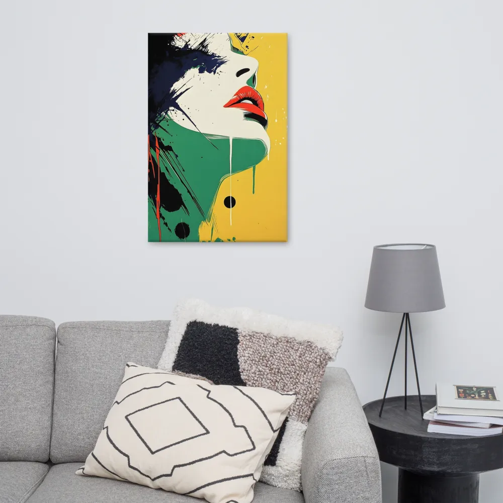 Bold Reflections: A Pop Art Portrait