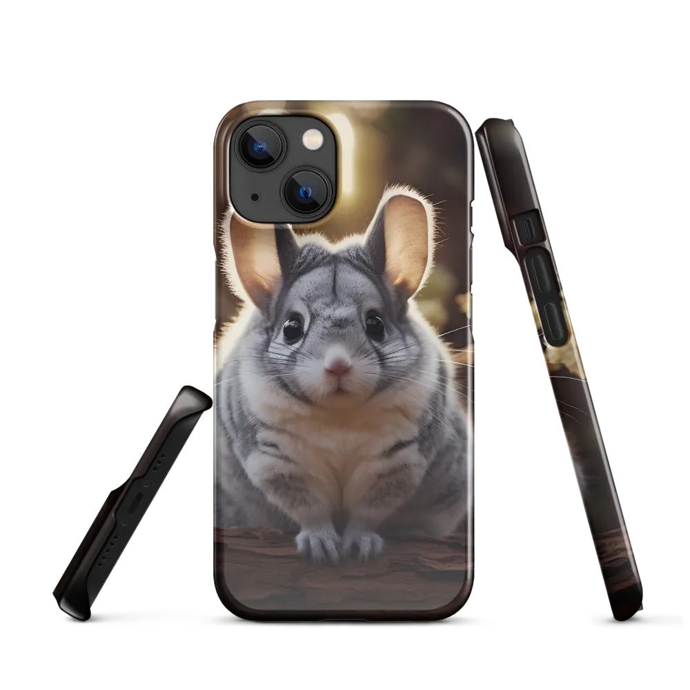 Curious Chinchilla in the Forest