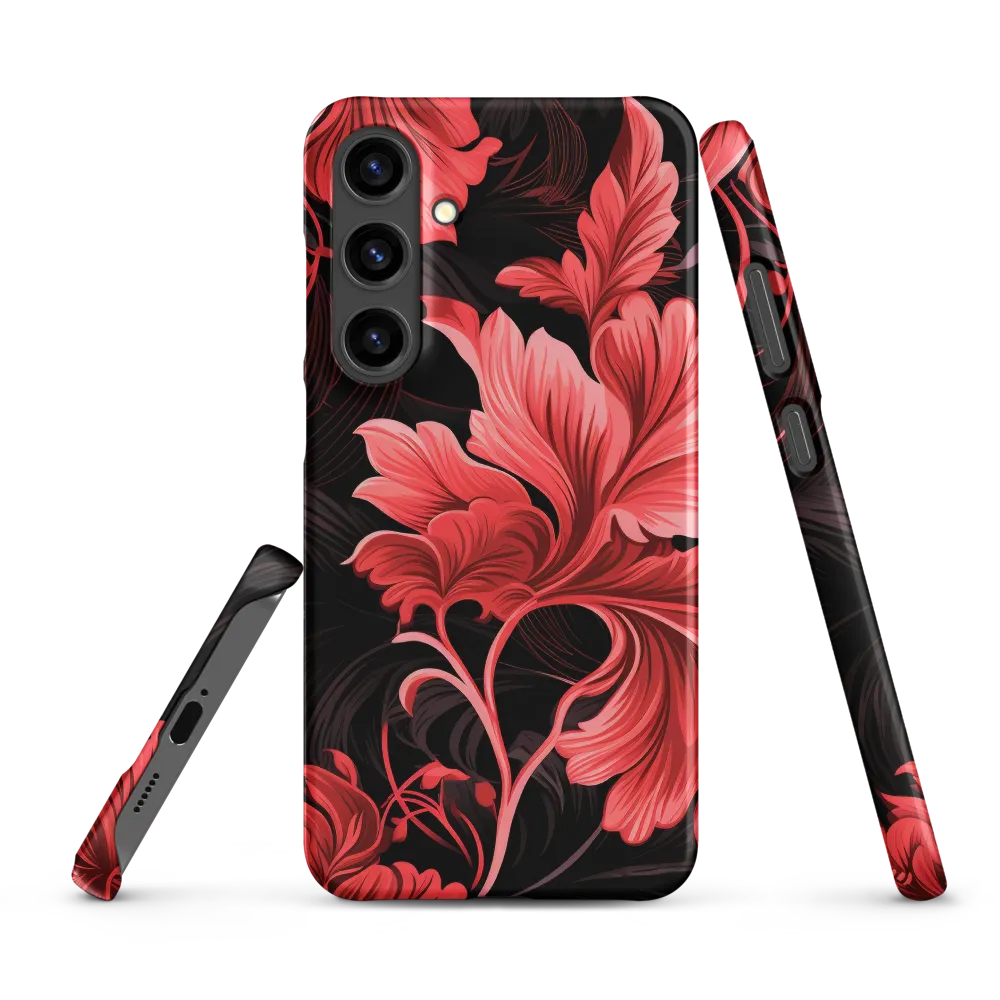 Tropical Elegance in Red