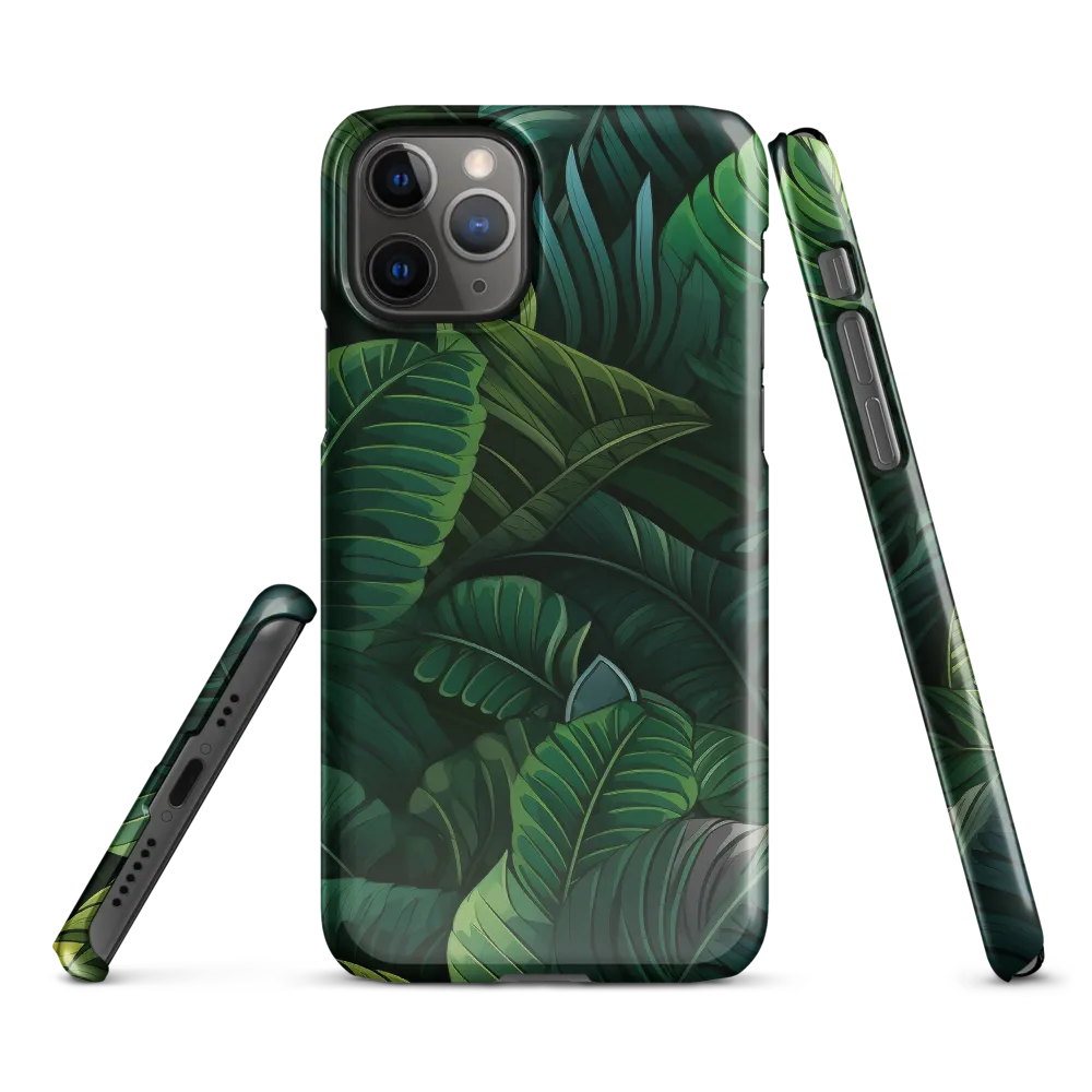 Lush Canopy: A Tropical Foliage Study