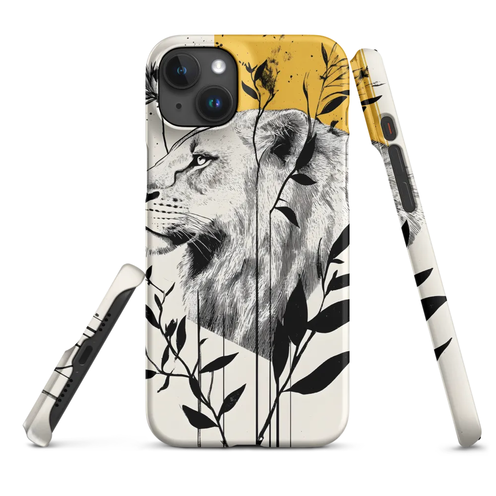 Regal Serenity: The Lion and Flora