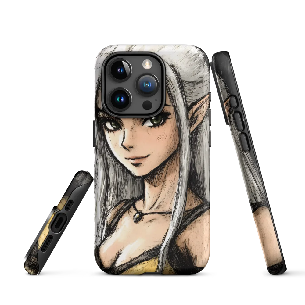 Ethereal Elegance: The Elf's Portrait