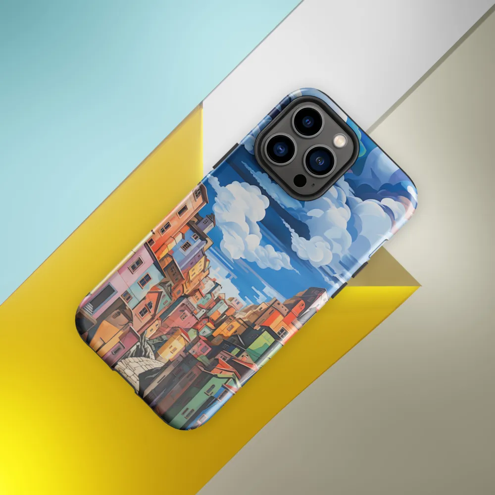 Whimsical Heights: A Vibrant Cityscape