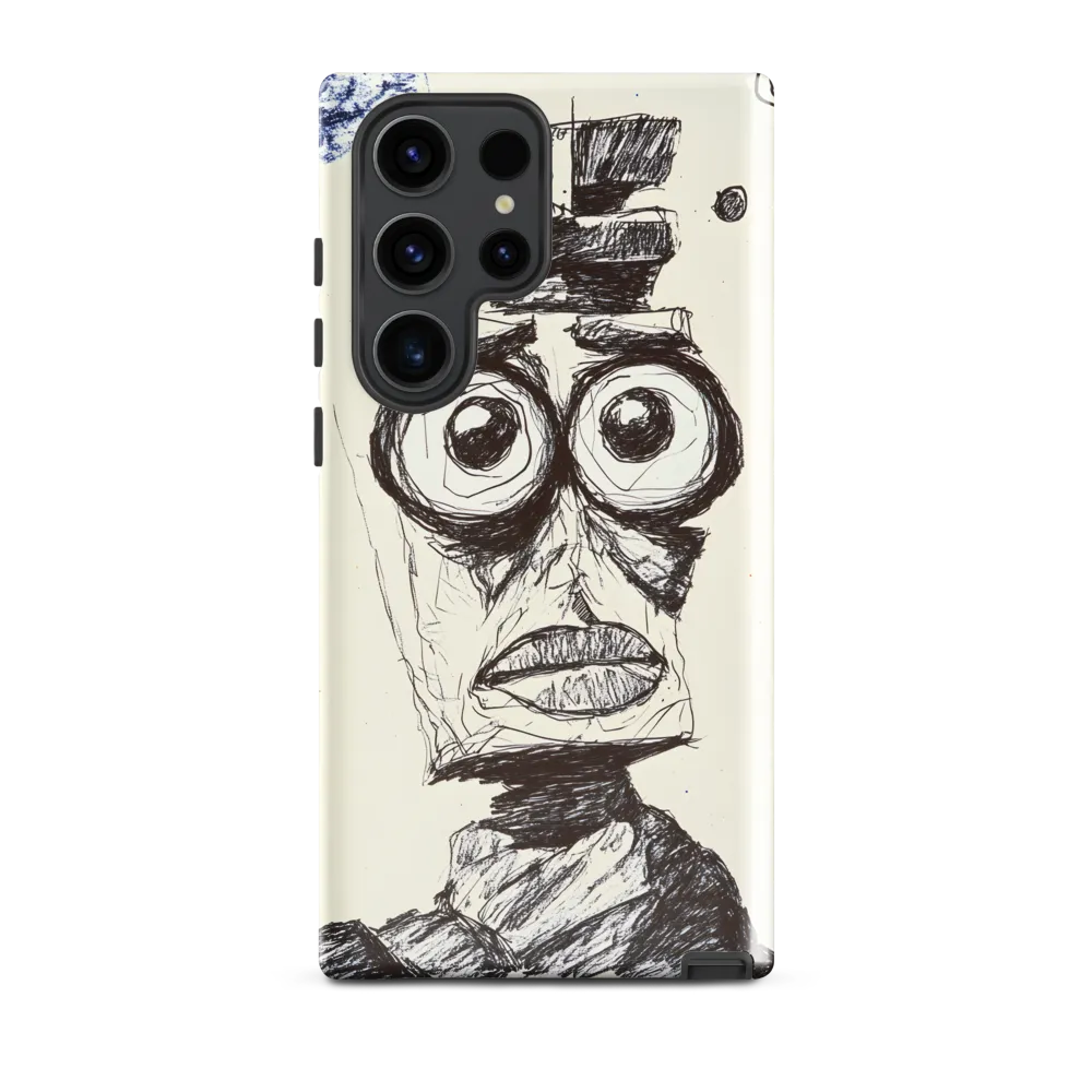 Abstract Surrealist Figure in Cubism