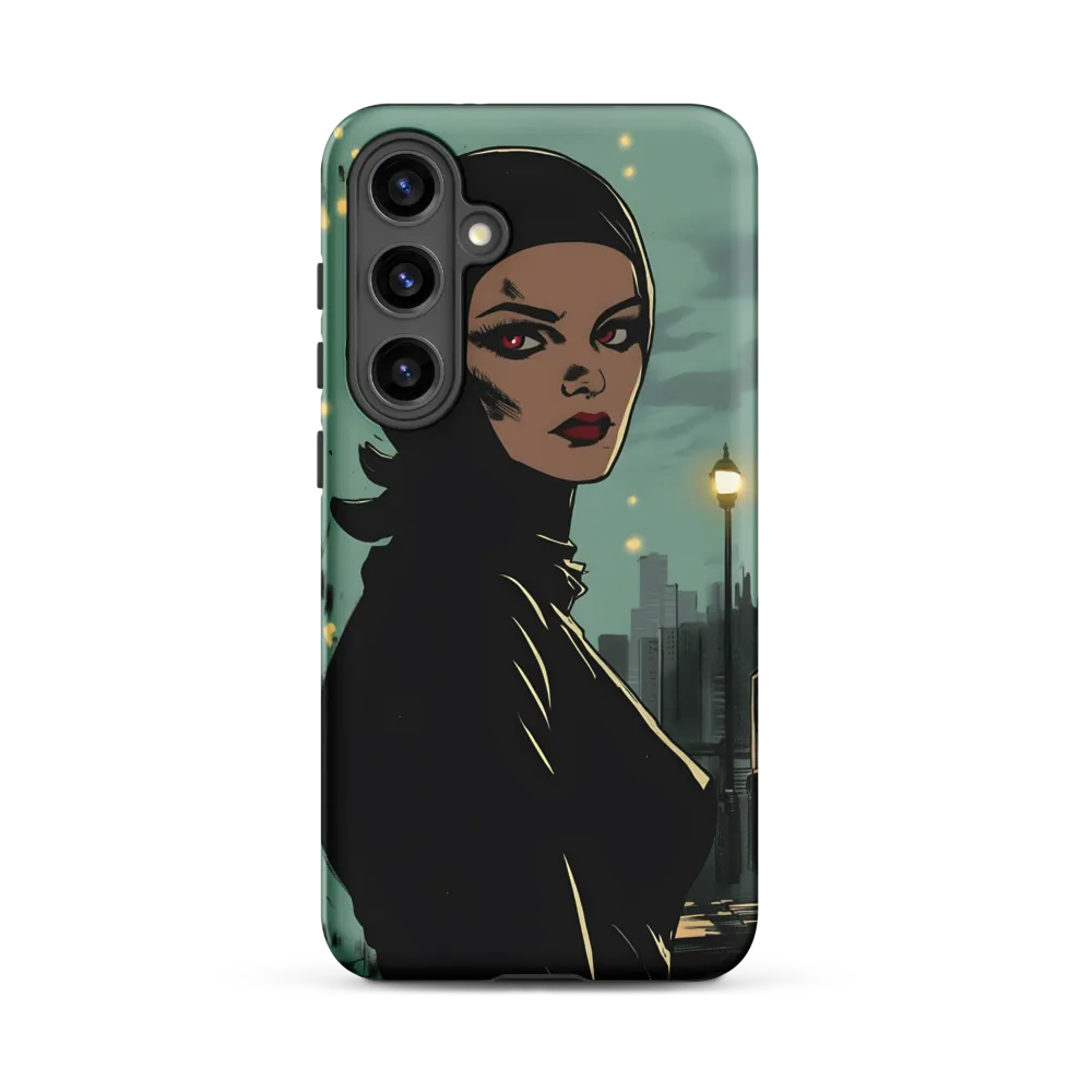 Shadows of Intrigue | Phone Case |  S24 Plus | Tough Case | Matte
