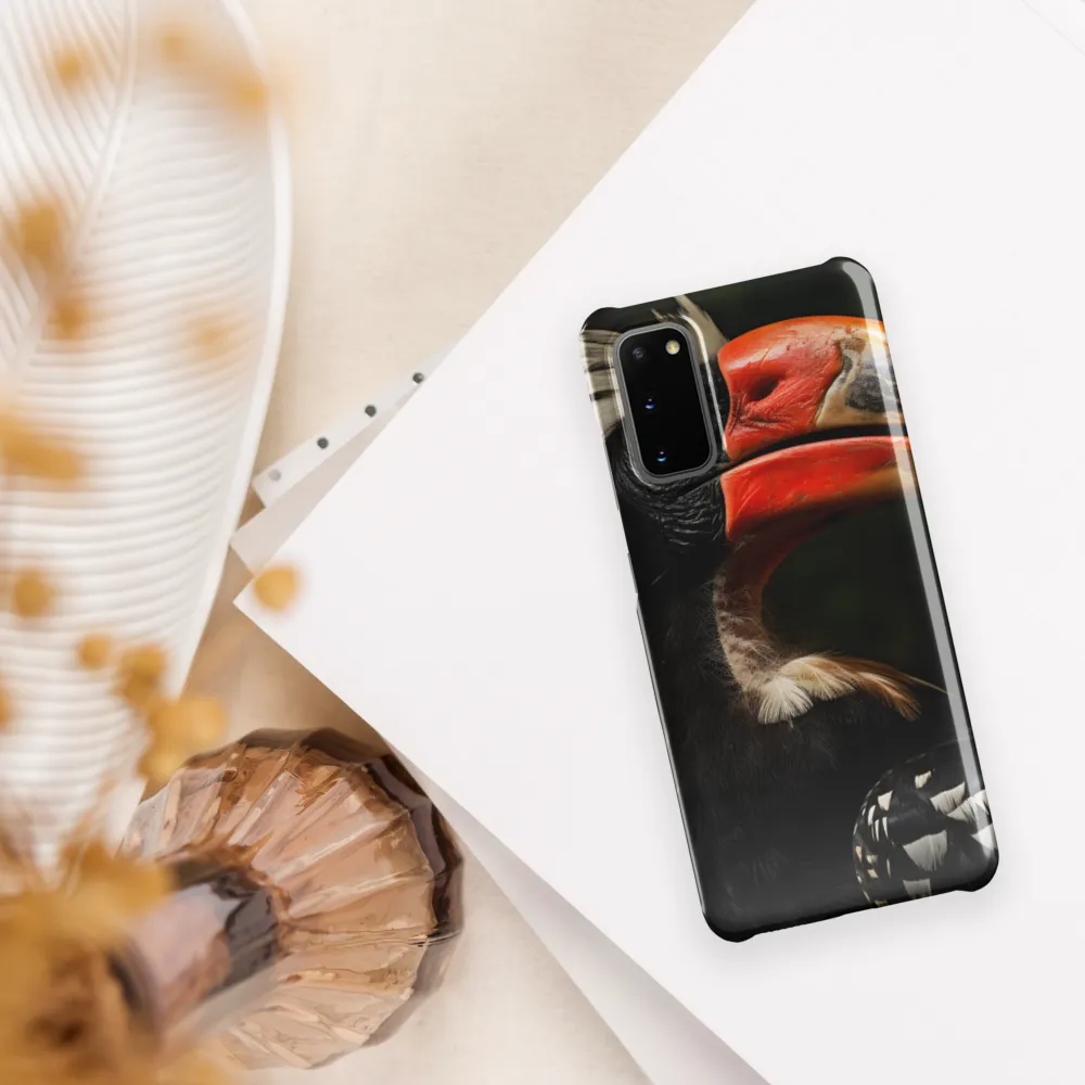 Majesty of the Hornbill | Phone Case |  S20 | Snap Case | Glossy