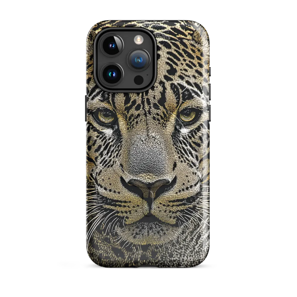 The Majestic Gaze: Portrait of a Leopard