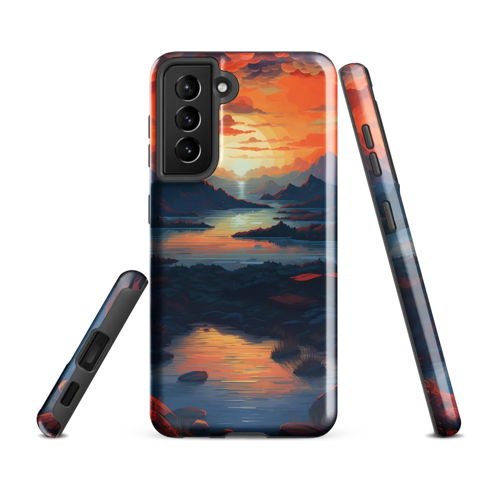 Ethereal Evening: A Digital Dusk