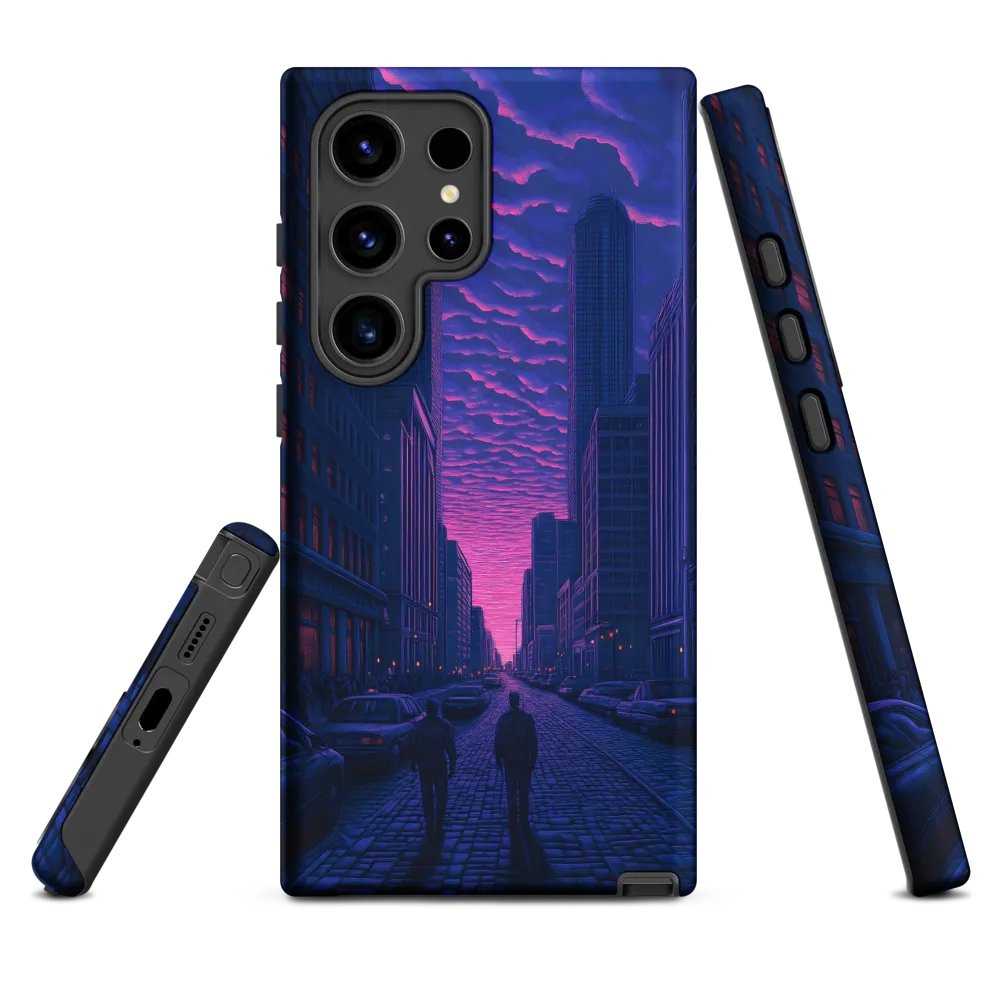 Urban Serenity at Dusk | Phone Case |  S24 Ultra | Tough Case | Matte