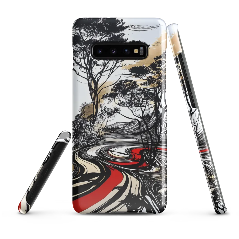 Serenity in Motion | Phone Case |  S10 Plus | Snap Case | Glossy