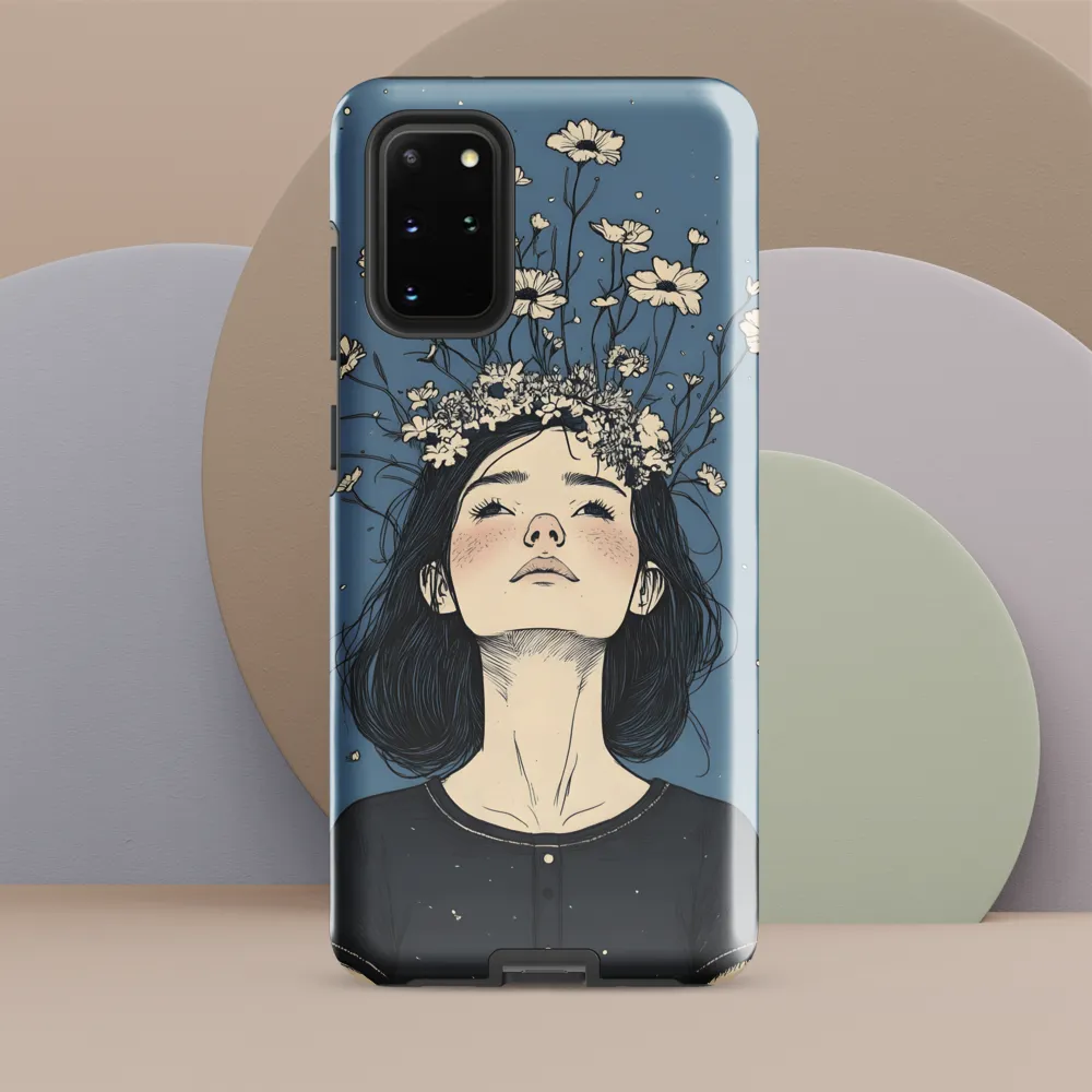 Floral Serenity: A Portrait of Tranquility