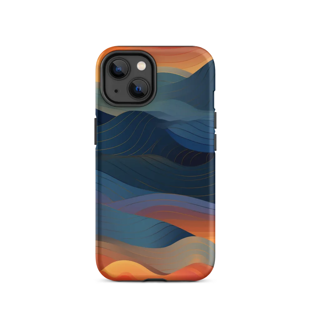 Harmonious Waves at Dusk
